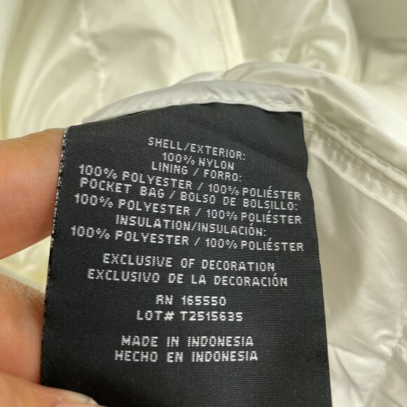 NEW 32 Degrees Heat Women's Size M White Puffer Vest Full Zip - Picture 7 of 9